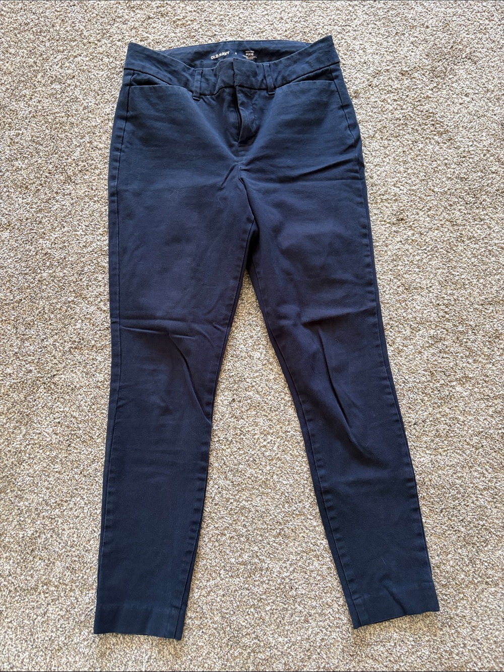 Old Navy Women's Navy High Rise Skinny Pixie Pant